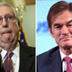 side by side photos of U.S. Senate Minority Leader Sen. Mitch McConnell (R-KY) and Dr. Mehmet Oz